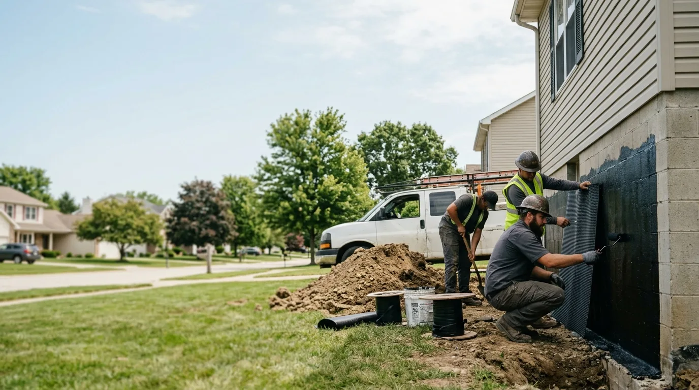 Basement Waterproofing in Stonefort, IL near me